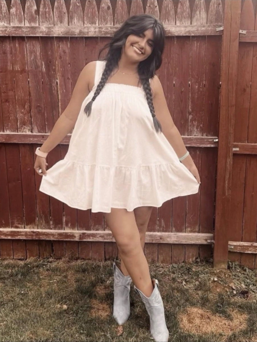 HYFVE Mini Babydoll Dress Small